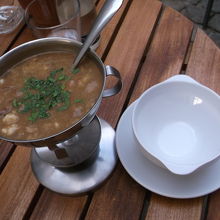 マッシュルームのスープ