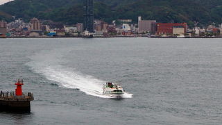 門司港と下関の間を行き来する連絡船