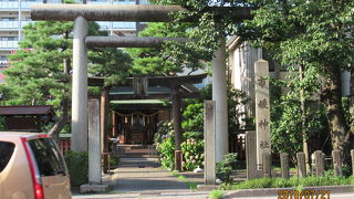 近江市場の守り神様