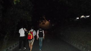 サンセットツアー後に歩くのがおススメ。