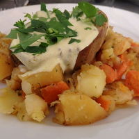 メインはツーカス・ツェペティス(ローストポーク)