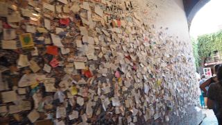 観光客がたくさんいました。