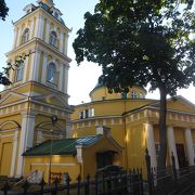 新市街にあるラトビア正教会、アレクサンドルネフスキー教会