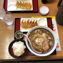 Aセット醤油味。