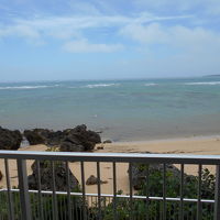 美ら海オンザビーチMOTOBUラナイからの海