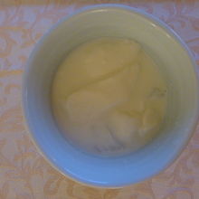 杏仁豆腐です．