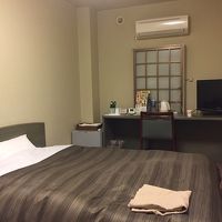 別館　シングル利用ですが、2名でも広さは十分です