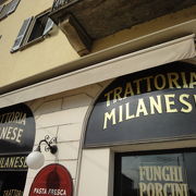 ミラノの有名店