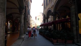 魅力的な路地です。