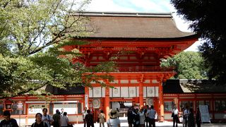 下鴨神社のシンボル的建築物