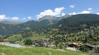 ハイジの世界が車窓から楽しめる