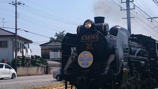 SL撮影もおすすめです