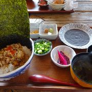 朝食を食べました