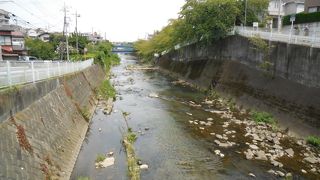 汚染されていたのは過去の話、河道も大幅に変更された