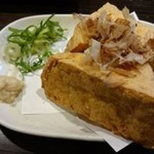 厚揚げ焼きが旨い！！！