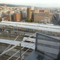 京都駅が一望できます