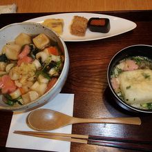 お麩のあんかけ丼