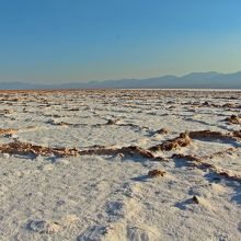 バッドウォーターの塩の大地