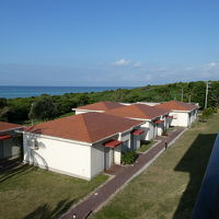 管理棟２階のレストランからの眺め