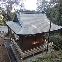 熊野神社金沢本殿の屋根