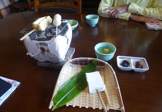 大豆の濃いとうふ料理