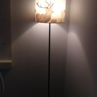 部屋にある謎の鹿ライト