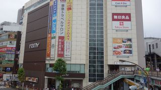 五反田駅に近いショッピングセンター