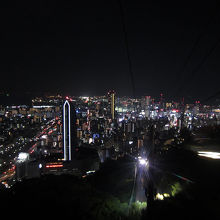 ロープウェーからの景色。