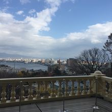 バルコニーからは絶景が