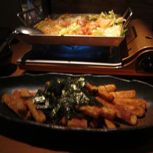 長芋のから揚げ。