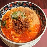 ランチに担担麺