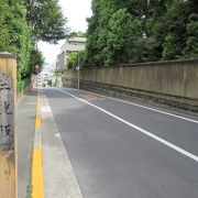 坂の名の由来になった寺が建っています