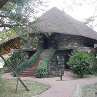 ロッジの正面です