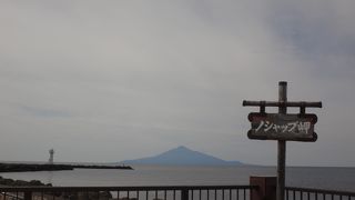 利尻島が見えた