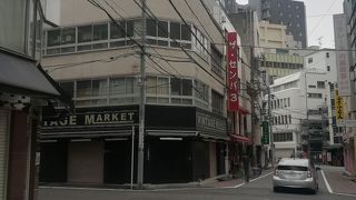 服飾の問屋街です