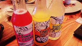 オリジナルボトルカクテルが美味しい