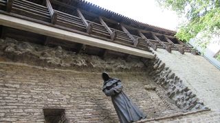 見ごたえのある城壁