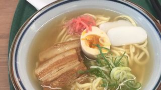 食べ始めは沖縄そば