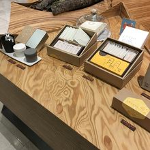 店頭のディスプレイ