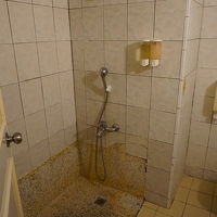 シャワーのみです。古さを感じます。