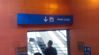 メトロレイル（Metrorail ）とメトロムーバー（Metromover ）の乗り換え駅