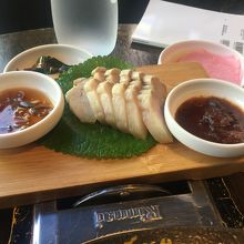 済州黒豚ゆで肉