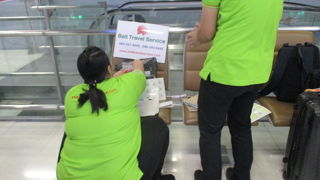 スワンナプーム空港の受付方法