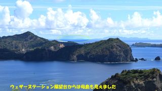 小笠原の海と島と空が体感できる展望台です