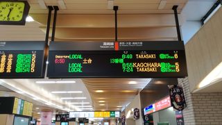 長く続いているお店もあれば、入れ替わるお店もある