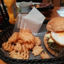 ポテトも美味しかった