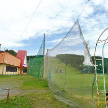 ゴルフの打ちっぱなし場としても活用？