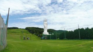 出来れば横の大観音様に登りたい！