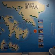 大島海峡航路図