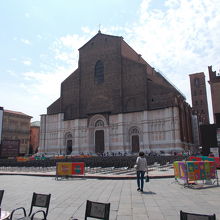 正面の景観です。